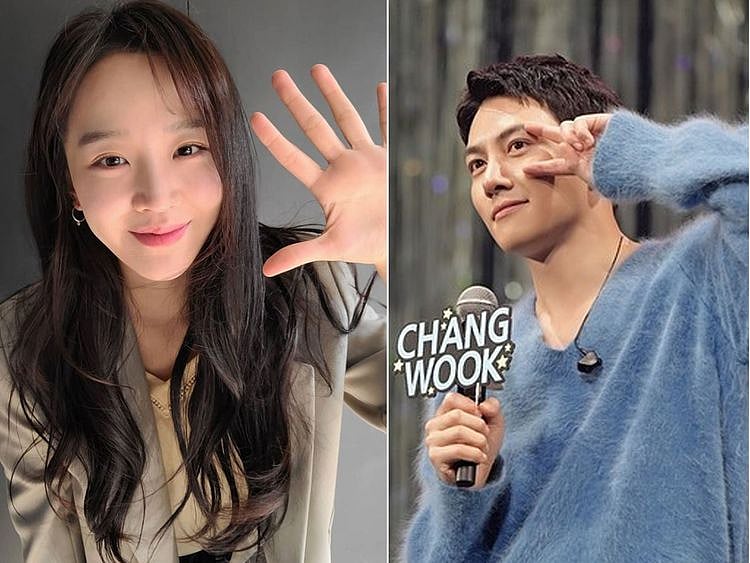Shin Hye Sun (left) and Ji Chang Wook (right) 