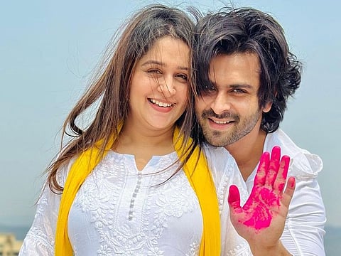 Indian TV actors Dipika Kakar and Shoaib Ibrahim.