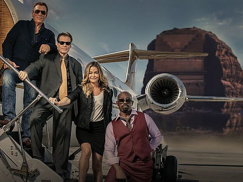 A still of 'Paper Empire' which will be shot entirely in AlUla