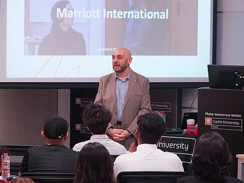 The collaboration between Curtin Dubai and the Marriott Group is an exemplary model of how industry and academia can work together to shape the future workforce   