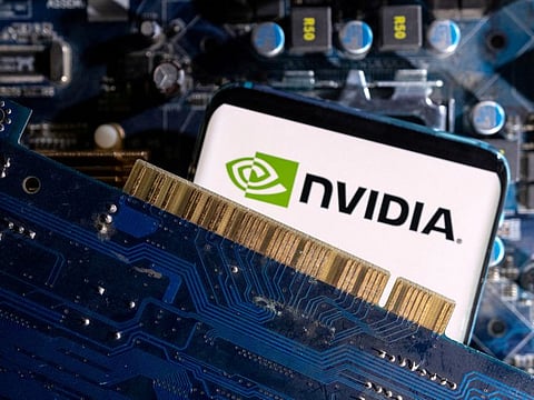 Nvidia’s value has jumped as its graphics processors have become the most popular for data centers needed to power generative artificial intelligence.