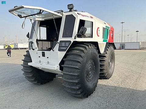 The sophisticated vehicle is named after Jabal Tamiyah, a hill located between regions of Al Qassim and Medina.