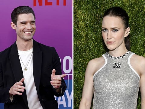 David Corenswet and Rachel Brosnahan.