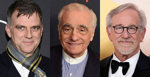 Paul Thomas Anderson, Martin Scorsese and Steven Spielberg.