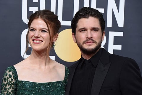 File photo of Rose Leslie and Kit Harington.