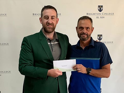 Johan Potgieter - Monthy Medal Division A Winner