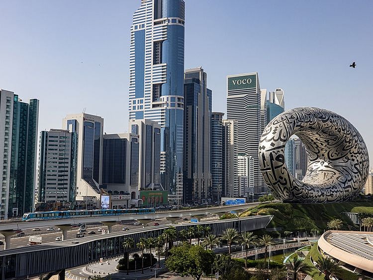 Stock - Dubai skyline / Dubai property / property market / Dubai