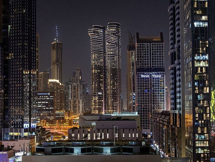Stock - Dubai skyline / Dubai property / property market / Dubai