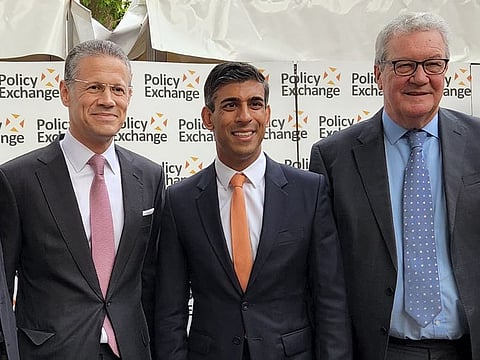 Advancing progress towards climate and nature goals, Badr Jafar, CEO of Crescent Enterprises, Rishi Sunak, UK Prime Minister, and Alexander Downer former Foreign Minister of Australia convene at London Climate Action Week, ahead of COP28