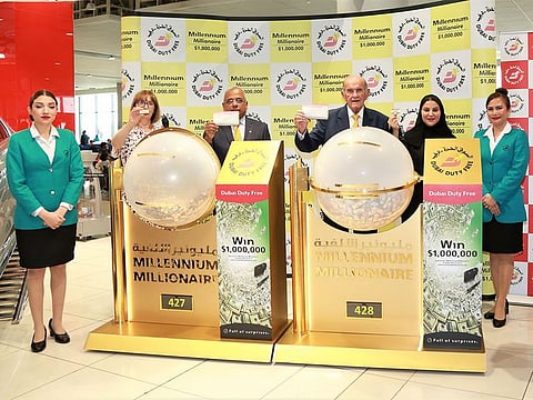 The latest Dubai Duty Free draw.