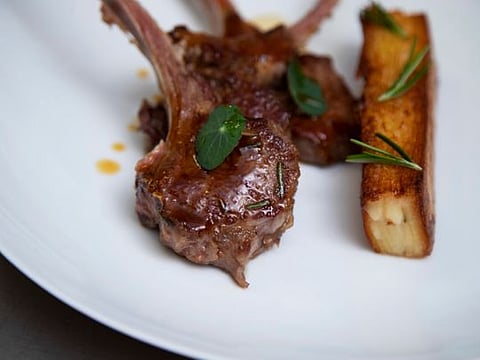 Watch how to make Agnello scottadito or Italian grilled lamb chops 