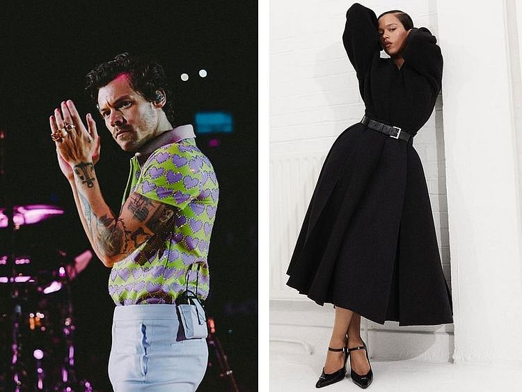 Harry Styles and Taylor Russell