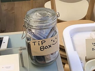Twitter post of a tip Jar in South Korea ignites online debate about ‘tipping culture’