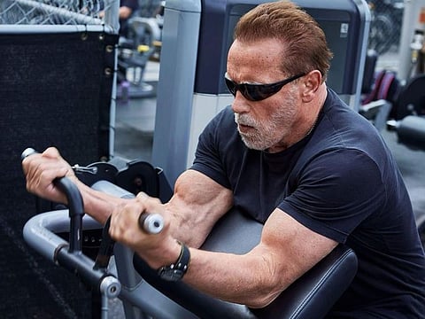 Arnold Schwarzenegger on bouncing back after an open heart surgery