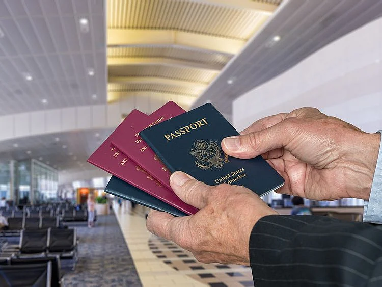 Stock - Passport / travel