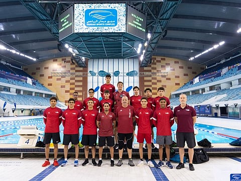 Qatar national swimming team will be undergoing training at the Hamdan Sports Complex.
