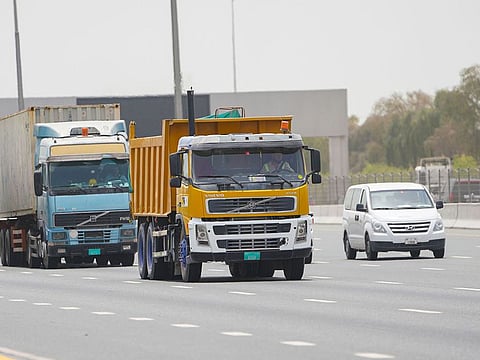 The number of registered commercial vehicles in Dubai exceeds 300,000, according to RTA.