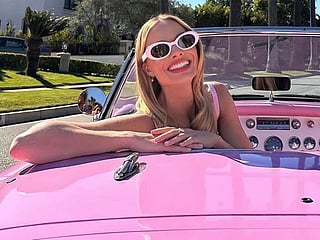 Photos: Hollywood star Margot Robbie gives a sneak peek into the pink-themed Barbie’s world