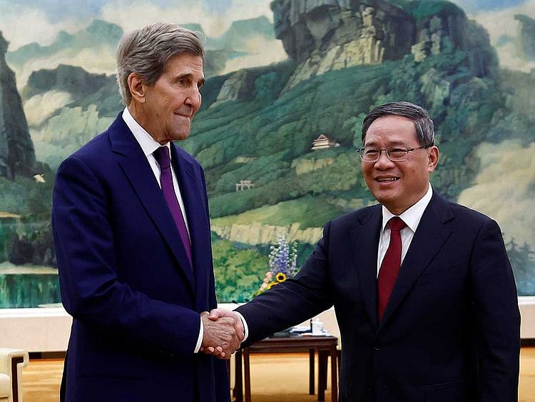 John Kerry Chinese Premier Li Qiang