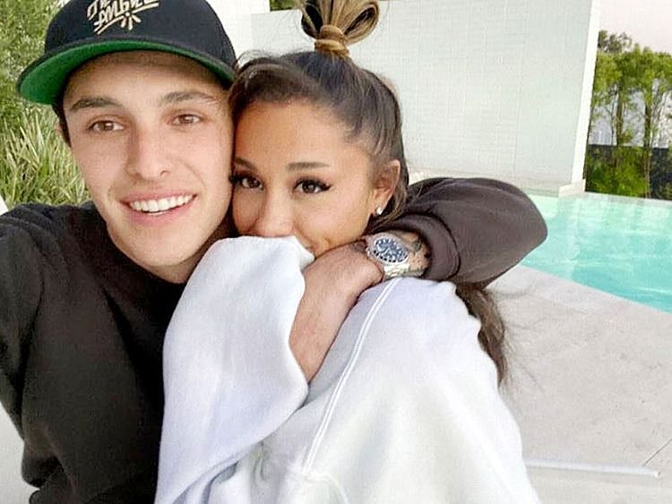 Dalton Gomez and Ariana Grande