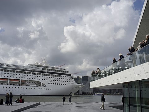 Amsterdam municipality wants to move a cruise liner terminal out of the heart of the historic capital as the latest step in its ongoing battle against pollution and hoards of tourists clogging its narrow, cobbled streets, it was announced Friday.