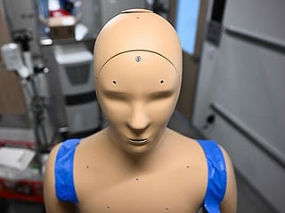 Photos: A sweaty robot may help humans understand impact of soaring heat