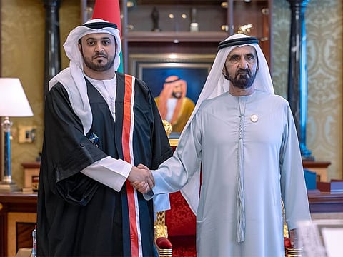Mohammed bin Rashid Al Maktoum presides over the swearing-in of nine new judges of the Dubai Rental Dispute Settlement Centre
