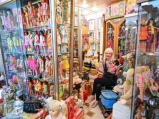 It's fantastic: Blockbuster movie boosts world's top Barbie collection