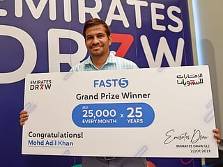 Dubai architect wins Emirates Draw FAST5 Grand Prize