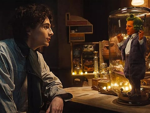 Hugh Grant in 'Wonka' 