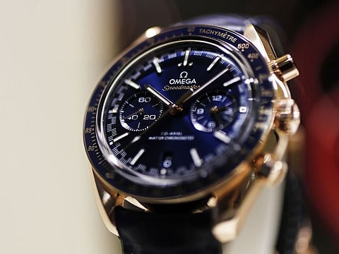 The 36-millimeter diameter Omega Seamaster dive watch now fetches about $5,253.