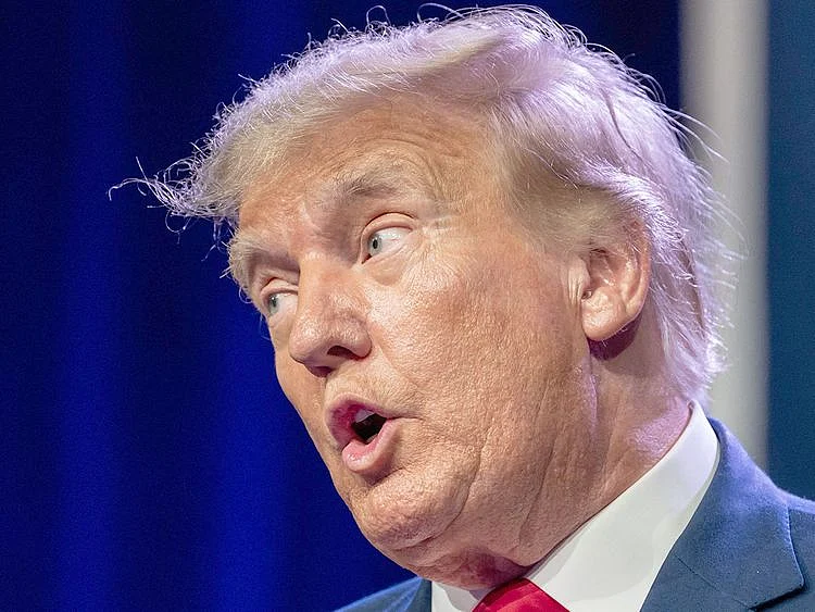 Former US president and 2024 Republican Presidential hopeful Donald Trump
