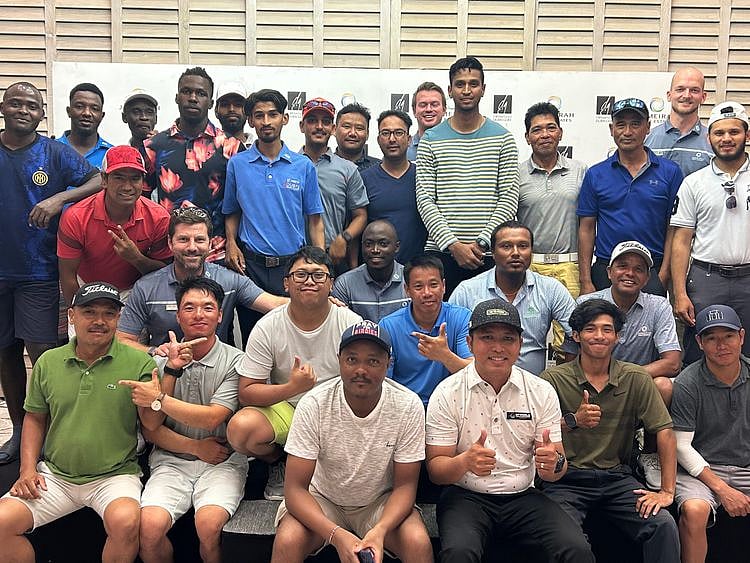 Sport - Golf - Dubai Golf Colleague Championship