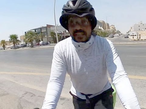 I have made many friends on social media and through face-to-face encounters on the road, says Turki Asiri.