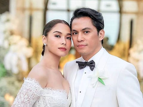 Newley weds Maja Salvador and Rambo Nuñez 
