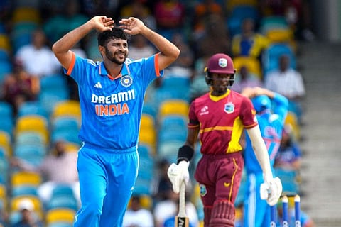 India's Shardul Thakur's performance played a crucial role in dismantling the West Indies batting line-up as India secured a massive 200-run victory in the final ODI.