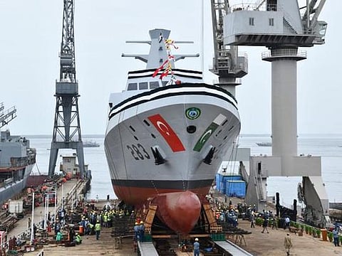 PNS Tariq is the fourth and the last of MILGEM corvettes built by Turkiye for Pakistan. 