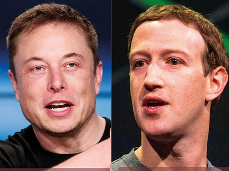 Musk and Zuckerberg