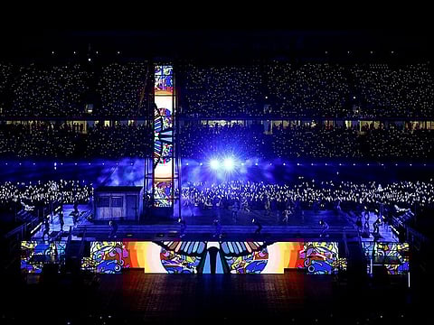 File photo: General view of the closing ceremony of the Commonwealth Games at the Alexander Stadium, in Birmingham, on August 8, 2022. 