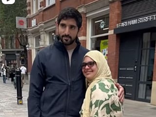 Viral video: Sheikh Hamdan brings a smile to the face of a woman with Down Syndrome