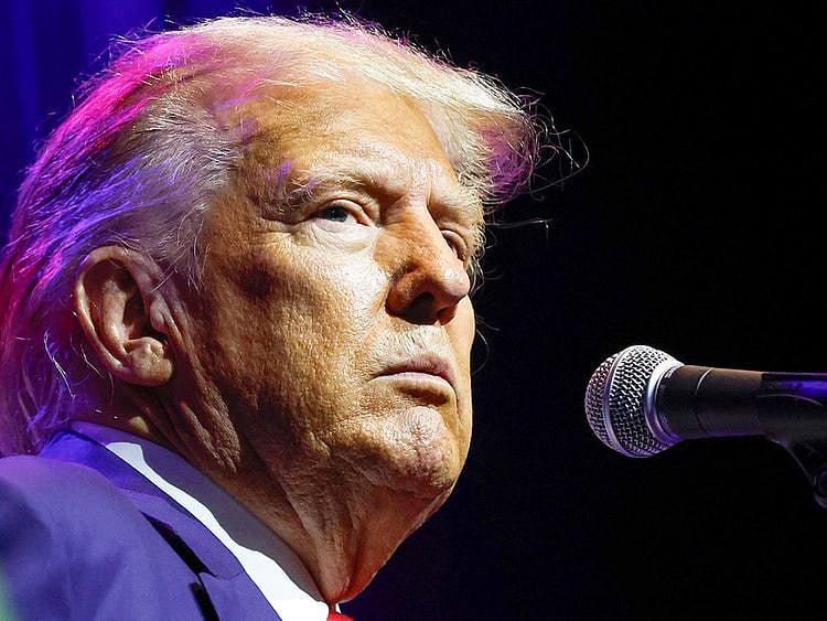 Donald Trump speaks