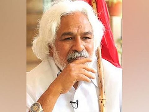 Gaddar, a household name in the two Telugu states of Telangana and Andhra Pradesh.