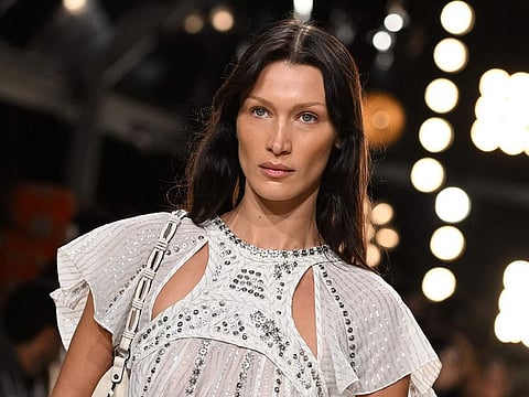 US model Bella Hadid 