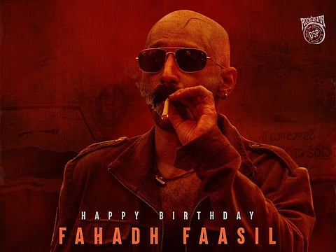 Fahadh Faasil's look from 'Pushpa 2'.