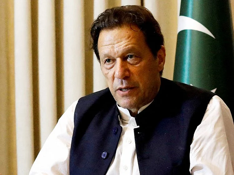 Former Pakistani Prime Minister Imran Khan 