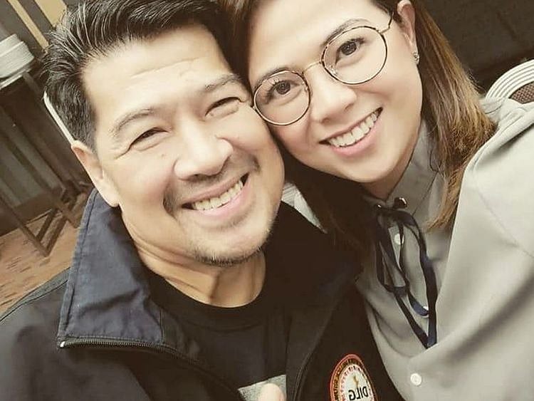 Martin Dino with daughter Liza