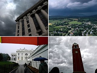 Photos: Powerful storm kills 2 people and leaves 1.1 million without power in eastern US
