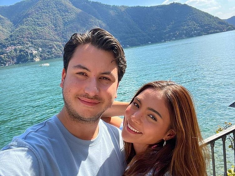 Lovi Poe and Monty Blencowe