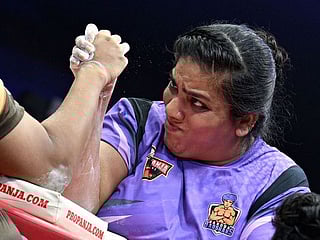 Photos: Arm wrestling grips India with glitzy dreams