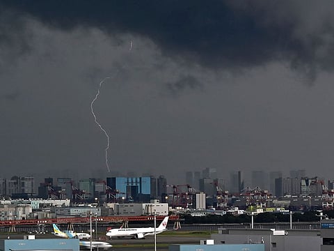Less than a week ago, Typhoon Khanun rolled through the region, brushing past Japan on its way to South Korea.
